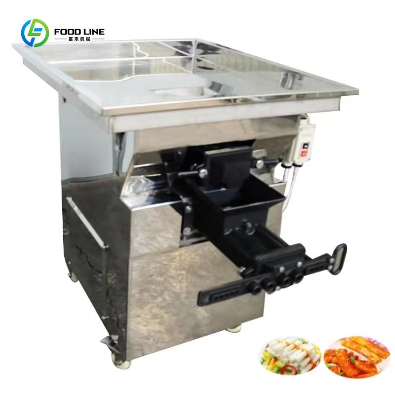 Tteokbokki Rice Cake - Portable Automatic Korean Tteokbokki Making Machine