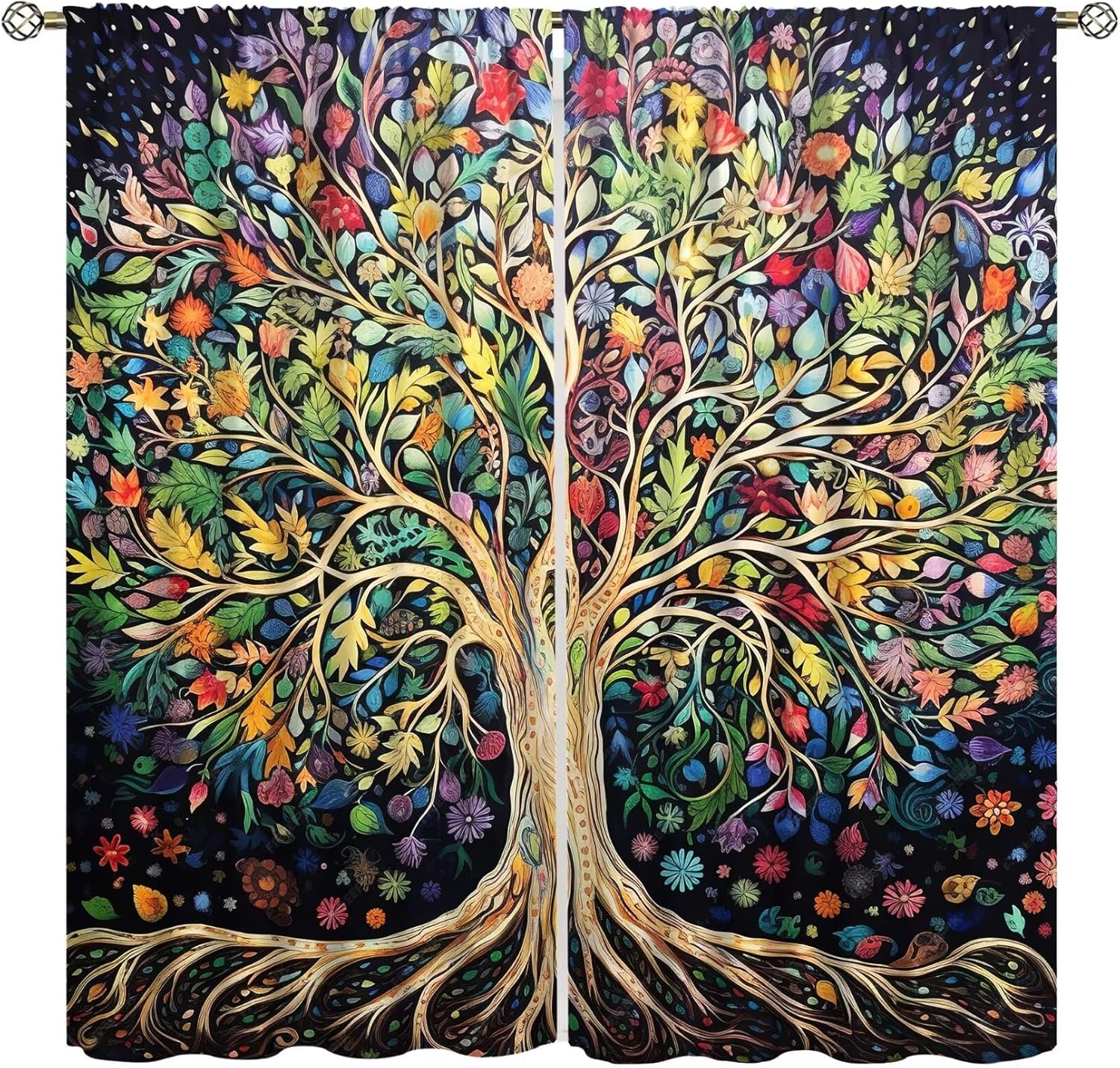Tree of Life Curtains, Fantasy – обзор и цена Korean Arts And Lifestyle