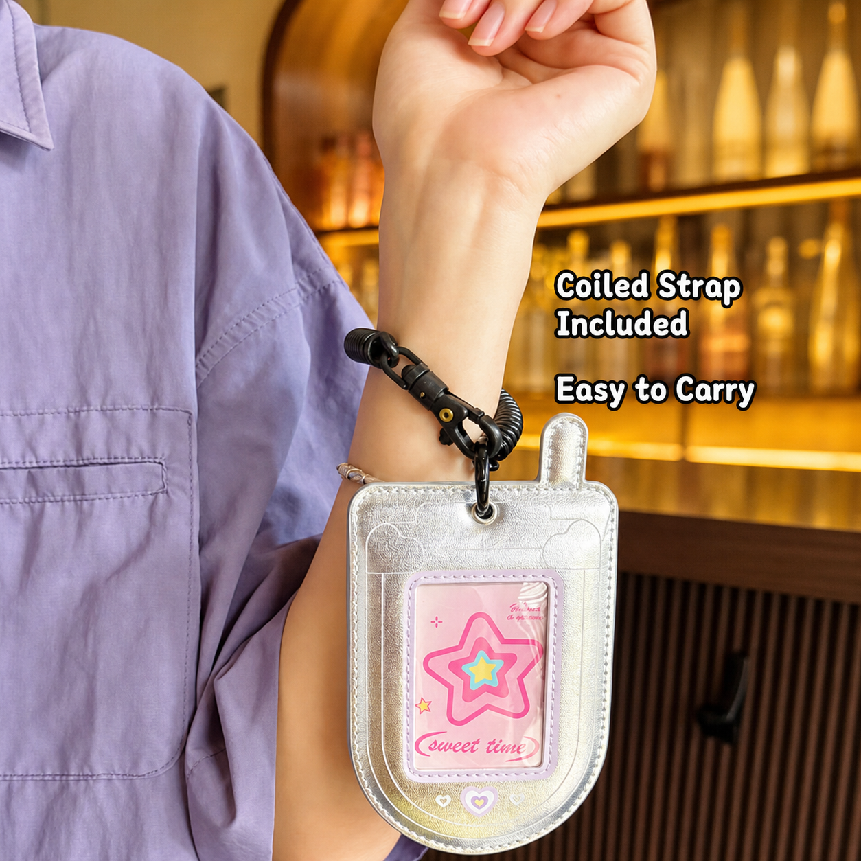 Id Card Case Retro Photocard H – обзор и цена Korean Daily Lifestyle