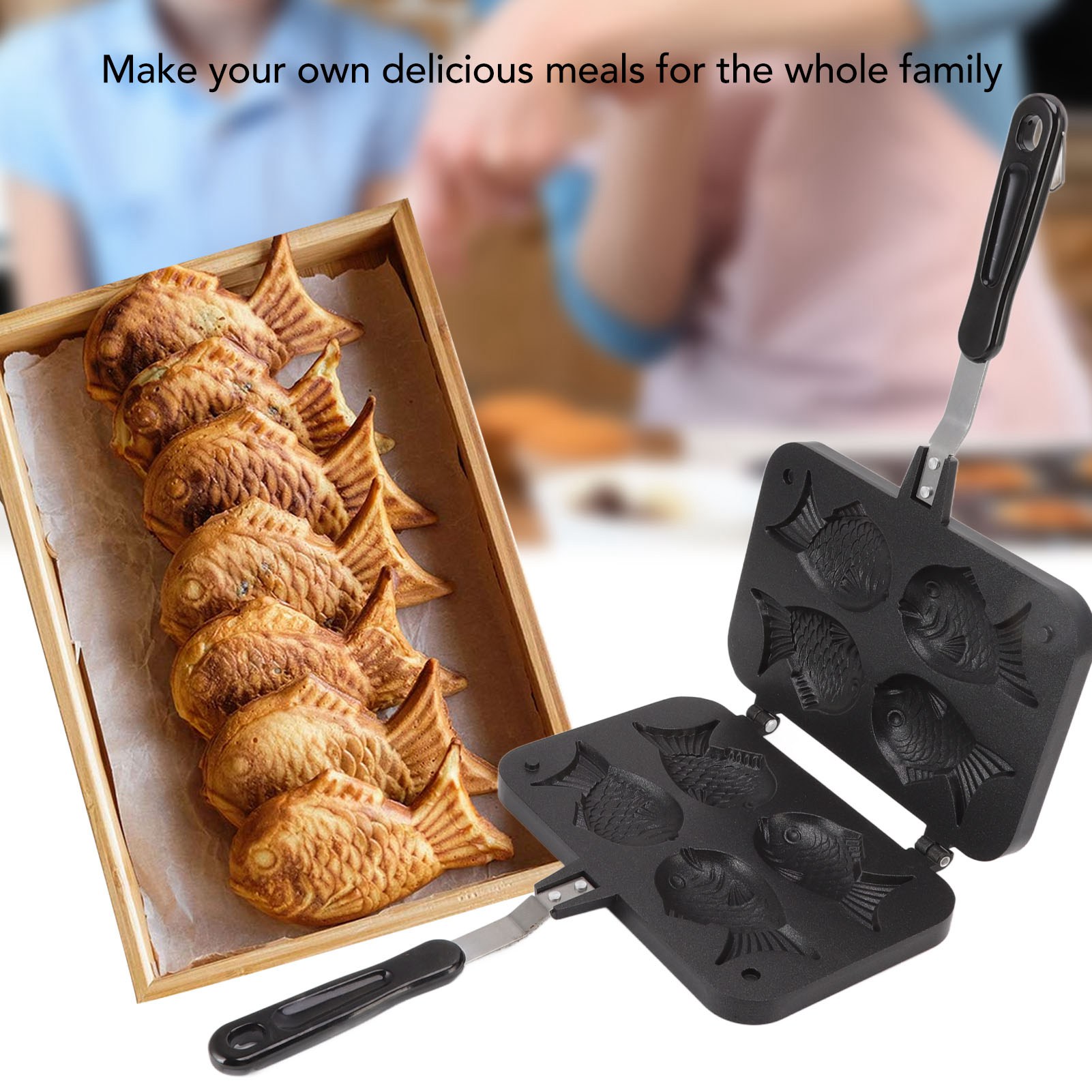 Taiyaki Cooking Bakeware Taiya – обзор и цена Tteokbokki Rice Cake