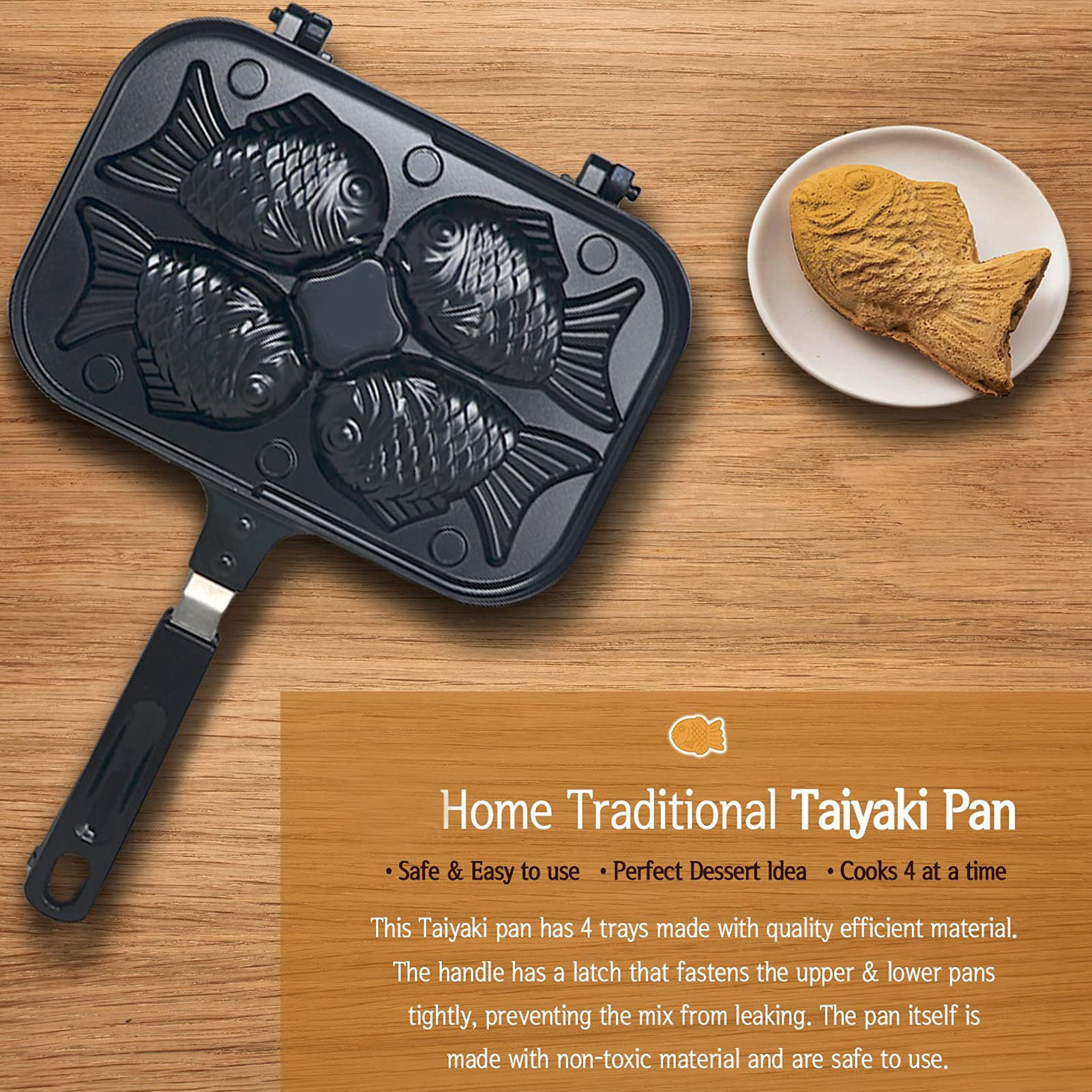 Taiyaki Cooking Bakeware Taiya – обзор и цена Tteokbokki Rice Cake