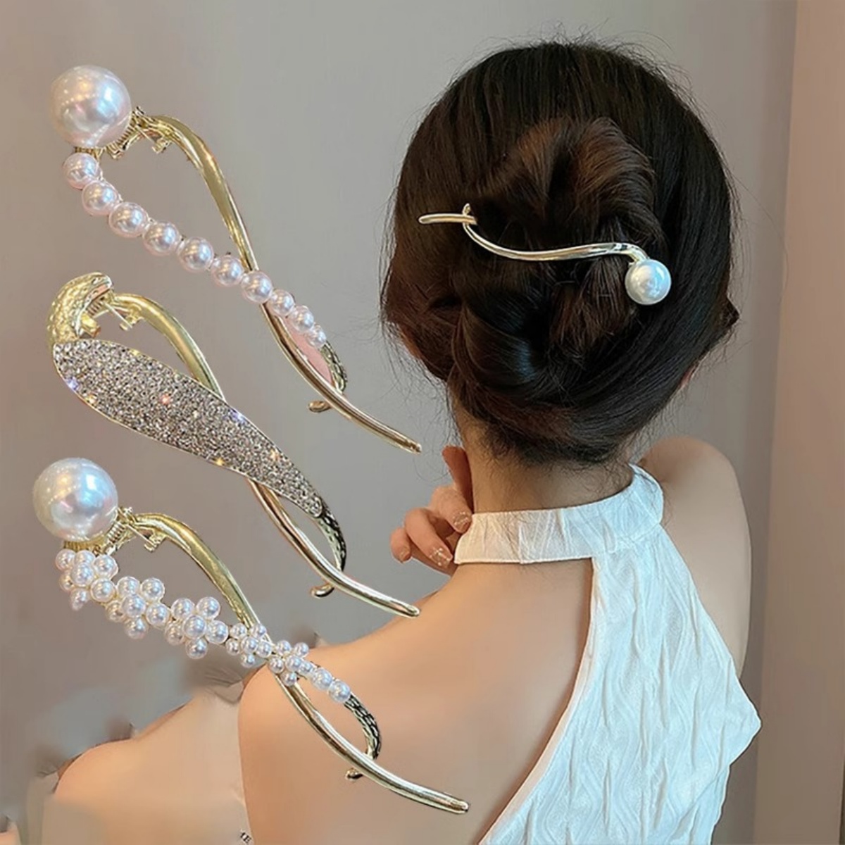 Elegant Glitter Pearl Hair Cli – обзор и цена Lifestyle Of Korean