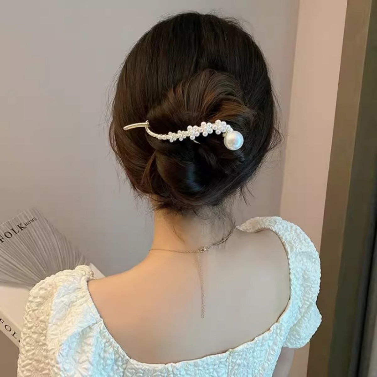 Elegant Glitter Pearl Hair Cli – обзор и цена Lifestyle Of Korean