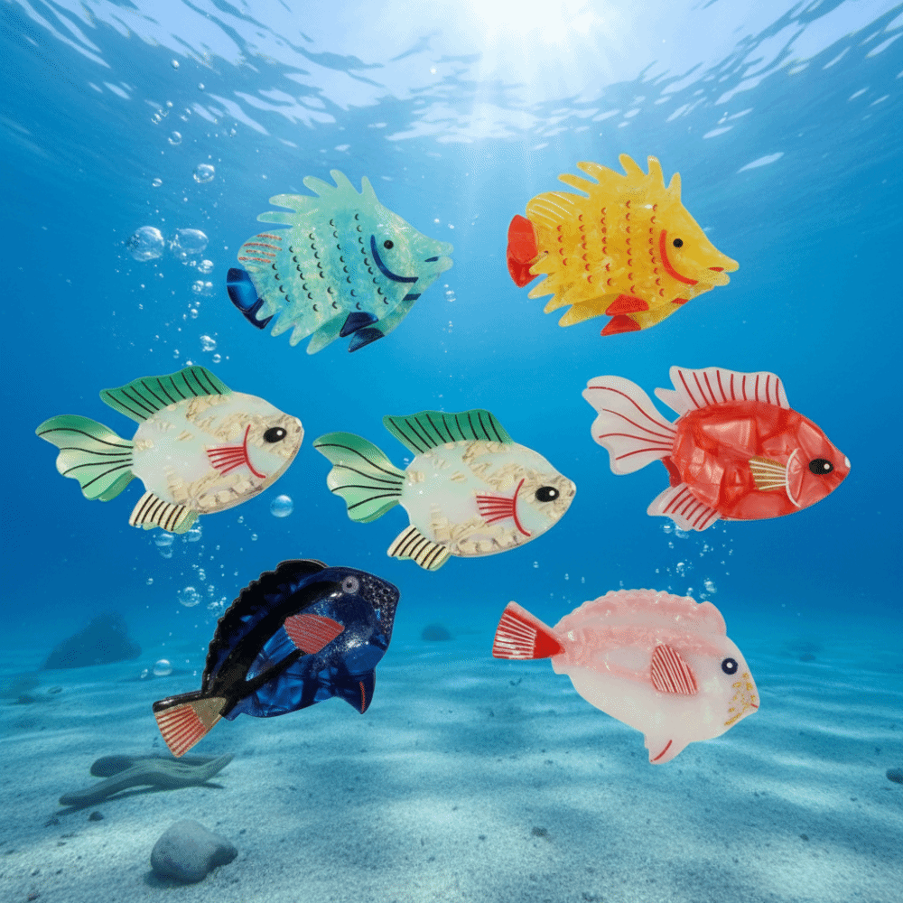 Goldfish Acetate Ocean Animal  – обзор и цена Korean Women Lifestyle