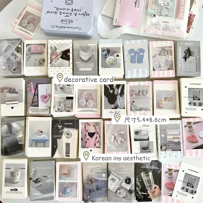 30Pcs Korean Ins Chic Girlish  – обзор и цена Korean Lifestyle Aesthetic