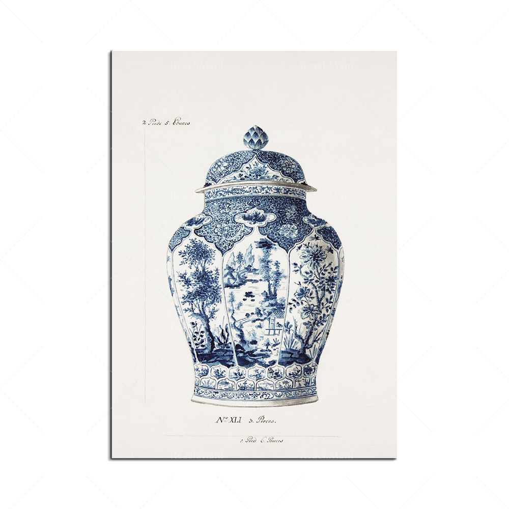 Korean printed blue porcelain  – обзор и цена Korean Arts And Lifestyle