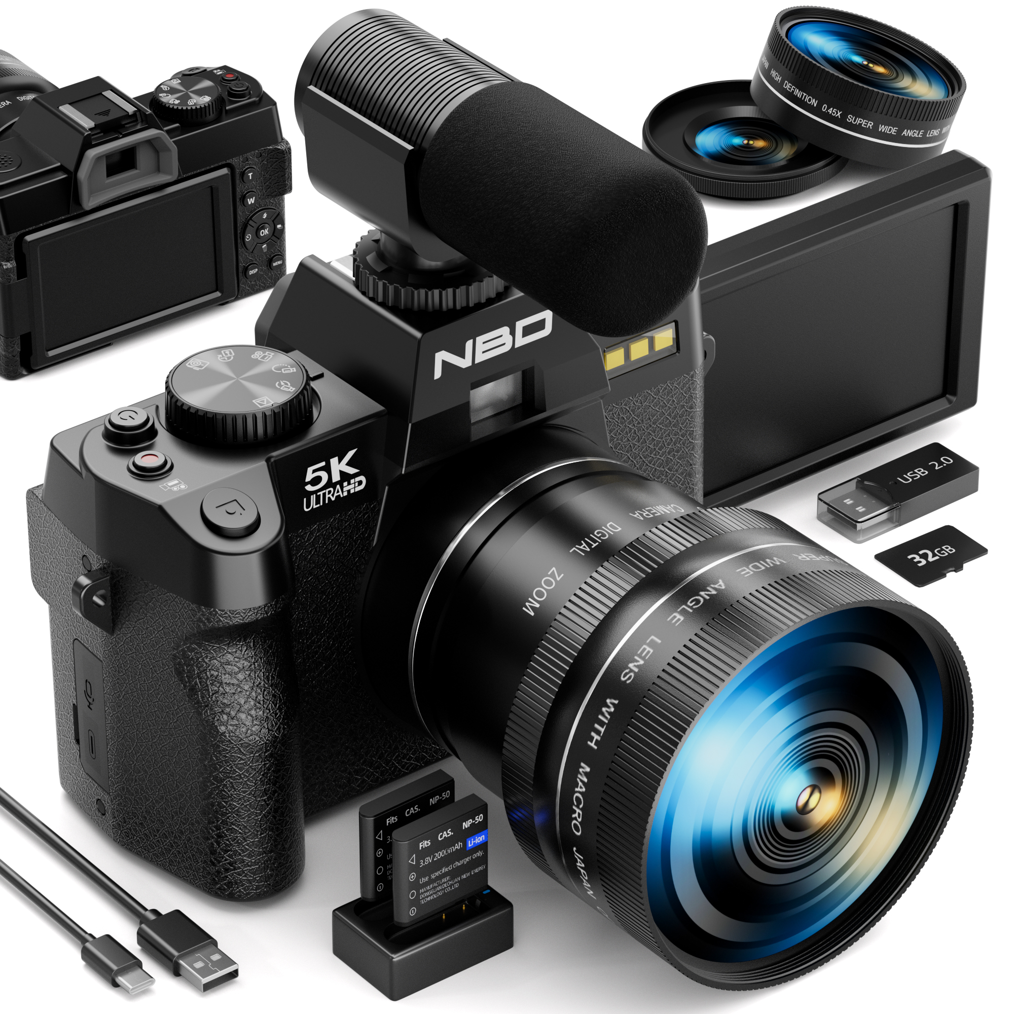 NBD 5K 48MP Digital Cameras fo – обзор и цена Korean Lifestyle Vlog