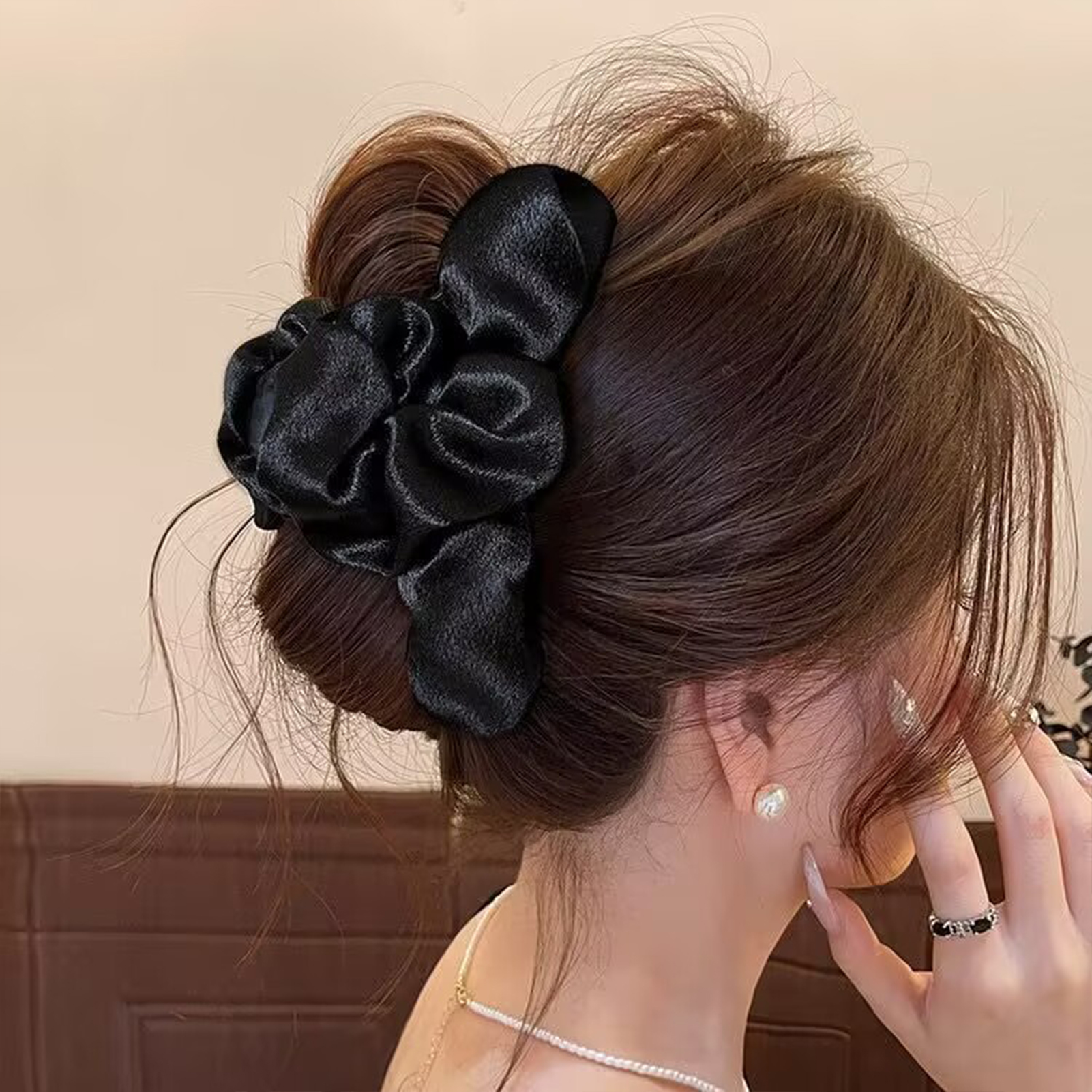 Large Satin Hair Claw Korean S – обзор и цена Korean Daily Lifestyle