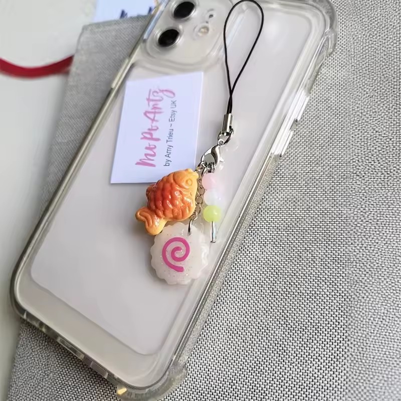 Cute Acrylic Pink Squid Roll P – обзор и цена Tteokbokki Rice Cake