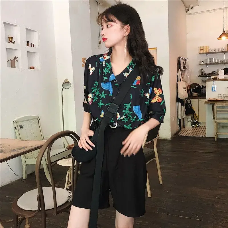 Shirts Women Corduroy Patch Po – обзор и цена Korean Daily Lifestyle